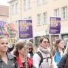 „Kita dicht, Eltern kaputt“ : Hunderte protestieren beim Kita-Kollaps in Potsdam