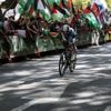 Twee pro-Palestijnse demonstranten gearresteerd tijdens tijdrit Vuelta