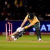 South Africa wins rain-affected first T20 by 14 runs against England