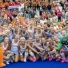 Hockeysters voor vijfde keer op rij Europees kampioen na nipte zege op Duitsland