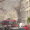 Brand in rijwoning in Gentse binnenstad zorgt voor hevige rookontwikkeling