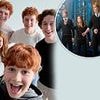 Harry Potter TV show shares first look at ALL the Weasley siblings - with Fred, George, Percy and Ginny stars beaming in selfie with Ron actor