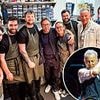 Bruce Springsteen and Stephen Graham spotted breaking for lunch in leafy Yorkshire village