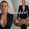 Sharon Stone, 67, proves she still has a naughty side as she stands between a hunk's legs... 3 decades after Basic Instinct