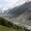 A river dammed by a huge Swiss landslide is flowing again. That's a relief to authorities