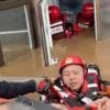 Watch: Nursing home residents rescued from China floods