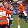 Damning new footage catches NSW State of Origin trainer red-handed in unsportsmanlike act