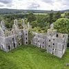 Eerie pictures show nature claiming abandoned castle where TV star grew up and now said to be home to a headless ghost