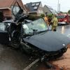 Met hoge snelheid uit de bocht in Sint-Niklaas, en dan 15 meter de lucht in: jongeren in BMW raken zwaargewond