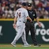 Rangers DH Kyle Higashioka almost put out twice by Tigers All-Stars in strange sequence