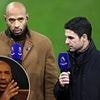 Thierry Henry calls out Mikel Arteta for his lack of trophies - as Arsenal legend makes stark comparison with Man United