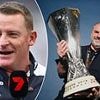 AFL coach Michael Voss reveals the uplifting two-word message he got from Ange Postecoglou after Europa League triumph