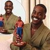 Ncuti Gatwa shows off his very own Doctor Who doll despite claims he will leave the show amid falling ratings and 'woke' storylines