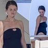 Selena Gomez stuns in black swimsuit on yacht for bachelorette party in Cabo... but was BFF Taylor Swift there?