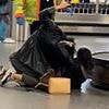 Shocking moment two women brawl in arrivals hall at Gatwick before it's broken up by airport staff