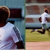 In het Amsterdamse Olympisch Stadion rent  internationale superster Noah Lyles gewoon tussen de lokale atleten
