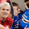 Football's first active gay male player QUITS at just 29 to devote time to the son he shares with his ex-girlfriend