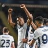 Denzel Dumfries was de absolute uitblinker in de fenomenale wedstrijd Barcelona - Inter