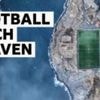 The stunning football pitches hiding in the Arctic Circle