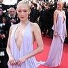Pom Klementieff goes braless in a plunging lilac gown as she defies the new Cannes Film Festival dress code for star-studded Mission: Impossible premiere