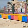Fairground trampoline horror as girl, two, dies after bouncing into electrified fence