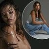 Amanda Holden's lookalike daughter Lexi Hughes, 19, sizzles in a wet look topless snap as she poses up a storm in sultry new photoshoot