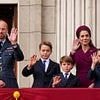 Young royals step up for the big day: How George, Charlotte and Louis stunned crowds at VE Day celebrations