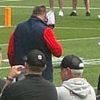 Patriots coach Mike Vrabel left bleeding from the face after breaking up fight at training camp