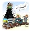 Le dessin de Chaunu : Poutine a mauvaise mine après l’accord sur les ressources ukrainiennes