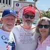 Jimmy Kimmel takes to the streets during No Kings protest against Trump with obscene MAGA insult