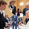 Jannik Sinner among first to be granted an audience with Pope Leo as world No 1 shares joke with keen tennis fan during visit to the Vatican
