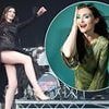 Sophie Ellis-Bextor wows in a leggy black dress while performing at Pub in the Park after being announced as Eurovision replacement for Doctor Who star