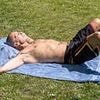 Brits get set to bask in record-breaking heat! UK weather map reveals where the mercury could hit 30C - as Met Office issues 'very high' pollen warning