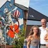 Dries en Ciro Mertens bezoeken muurschildering in ‘hun’ Wilsele: “Wat Napels kan, kan onze buurt ook”