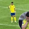 Cristiano Ronaldo repeatedly shrugs and appears to argue with himself after latest Al-Nassr heartbreak - as he looks set to end the season trophyless