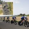 Pro-Palestijns protest verstoort ploegentijdrit in Vuelta: renners van Israel-Premier Tech gehinderd