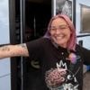 'I live in double-decker bus that's also a library'
