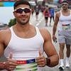 Tommy Fury returns to the track just hours after he was accused of lying about finishing 100km triathlon as he joins stars heading to the start line of The Great North Run