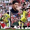 Arsenal flop comes back to haunt the Gunners with opening goal at the Emirates to dent Mikel Arteta's preparations for the new season