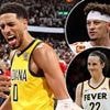 Patrick Mahomes and Caitlin Clark go wild after Pacers star Tyrese Haliburton scores stunning game-winner