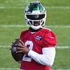 Jets quarterback Tyrod Taylor being assessed for a knee injury as his team faces a nervous wait for news