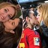 The kiss that made Alba Redondo the top star in Spanish football: Player and her wife are a sporty power couple loved by fans who will steal the show at Euros final