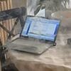Terrifying moment mother's HP laptop suddenly catches fire in her home after making strange hissing sound