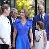 The Waleses take Wimbledon! Kate and William bring tennis-loving George and Charlotte along to the men's finals - but cheeky Louis is notably absent