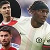Noni Madueke is set to be the SIXTH Chelsea player to join Arsenal in just seven years - after raking in £142m for their cast-offs will the Blues be laughing to the bank again?