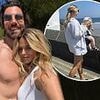 Emily Atack cosies up to her boyfriend Alistair Garner as she shares a loved-up album of family snaps