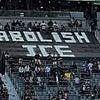 LA soccer fans unfurl anti-ICE banners as anti-Trump protestors ramp up violent clashes with riot police