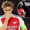 Former Arsenal star questions Martin Odegaard's captaincy after PSG defeat - as he suggests Gunners skipper 'isn't as efficient as before'
