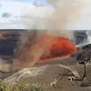 Vulkaan Kilauea op Hawaï spuwt lava