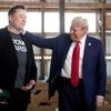 Photos show Elon Musk and President Donald Trump's relationship before their feud reignited